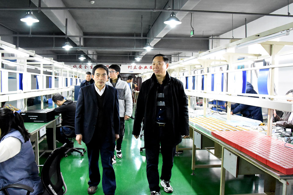 竹溪县政府领导调研必一网页版登录入口