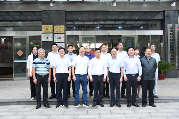 湖北省人大农委主任冯仲凯一行莅临必一网页版登录入口调研指导